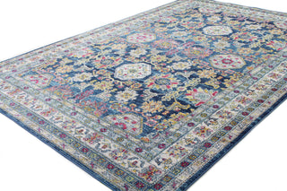 Bashian Charleston C186-RO38A Navy Area Rug