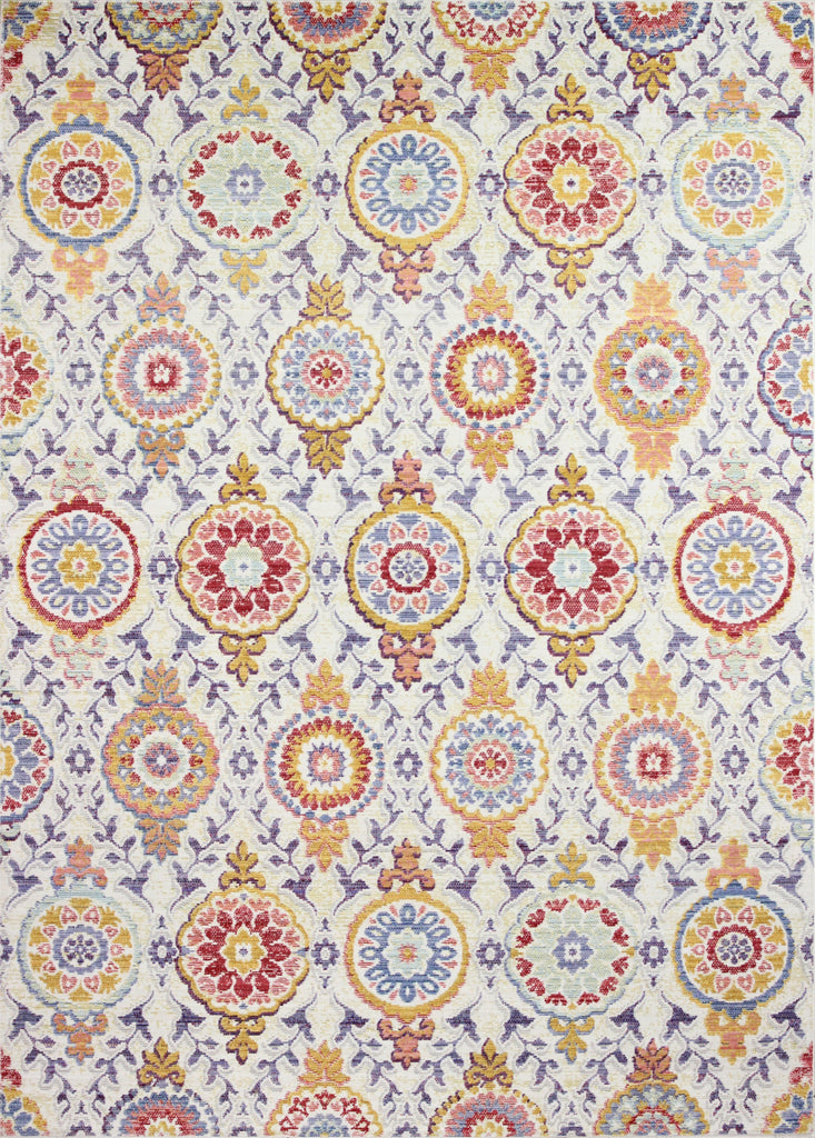 Bashian Corsica C189-CR404 Ivory Area Rug