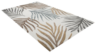 Rizzy Cabot Bay CA368A Cream Area Rug Angle Shot