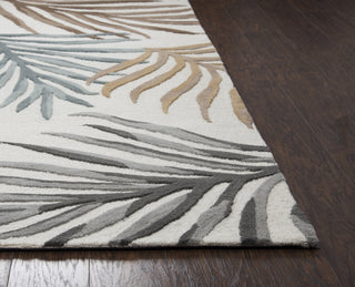 Rizzy Cabot Bay CA368A Cream Area Rug Corner Shot