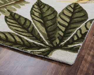 Rizzy Cabot Bay CA9463 Sage Area Rug Corner Shot