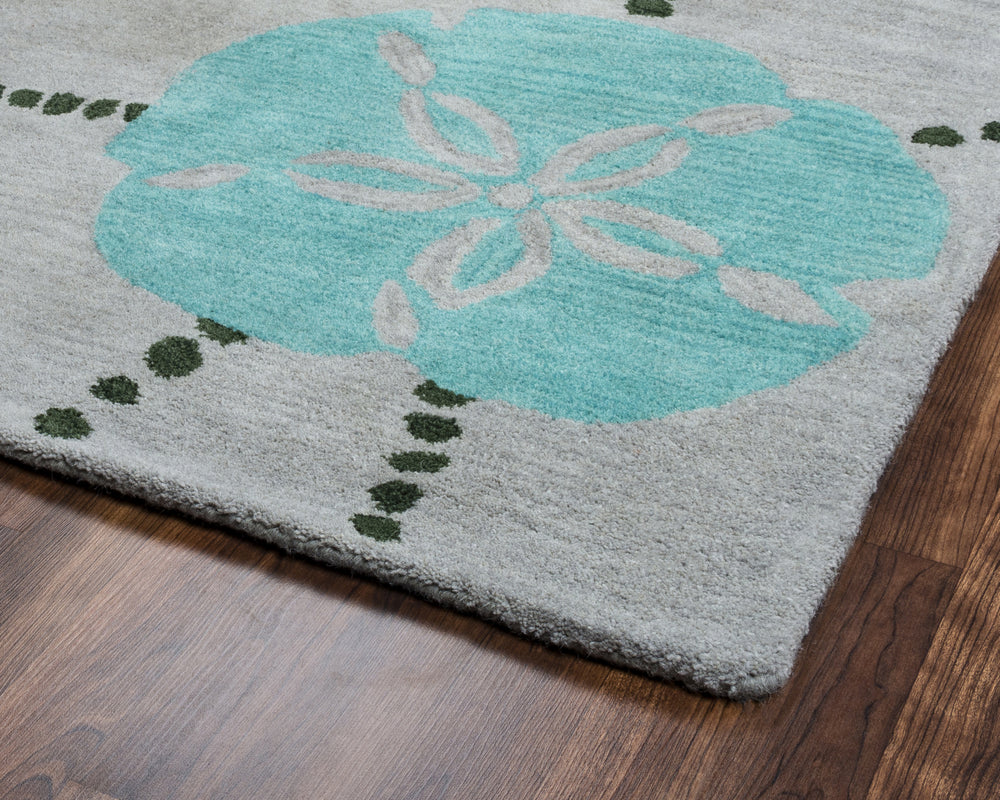Rizzy Cabot Bay CA9464 Area Rug Corner Shot Feature
