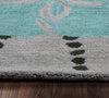 Rizzy Cabot Bay CA9464 Blue Area Rug Close Shot