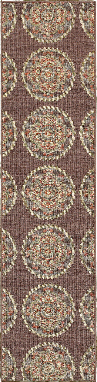 Tommy Bahama Cabana 501M2 Brown Area Rug Main Image