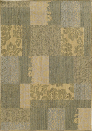 Tommy Bahama Cabana 091G2 Blue/ Beige Area Rug Main Image Feature