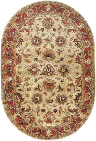 Surya Caesar CAE-1001 Area Rug 6'x9' Oval