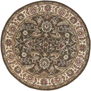 Surya Caesar CAE-1003 Chocolate Area Rug 6' Round