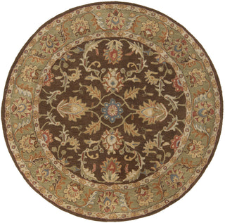 Surya Caesar CAE-1009 Chocolate Area Rug 6' Round