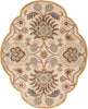 Surya Caesar CAE-1012 Area Rug 5'x6'3" Scalloped Oval 