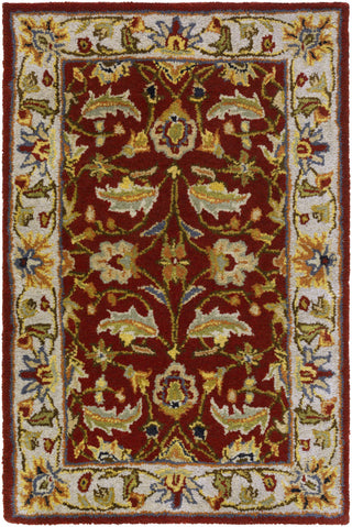 Surya Caesar CAE-1022 Burgundy Area Rug 2' x 3'