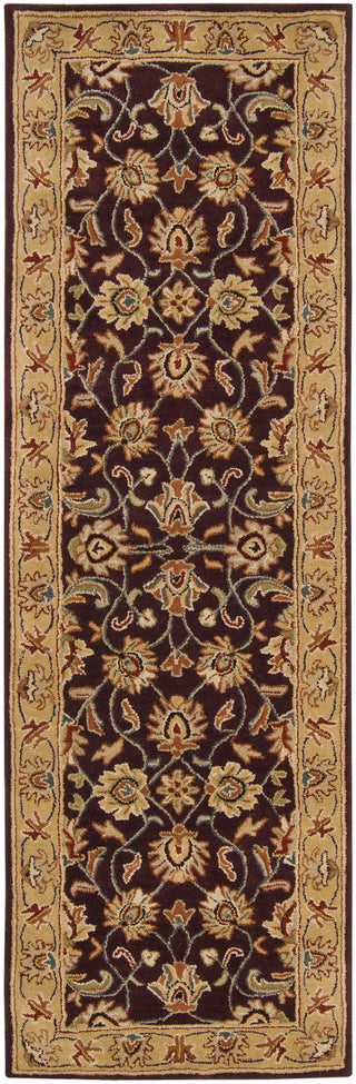 Surya Caesar CAE-1024 Eggplant Area Rug 2'6'' x 8' Runner