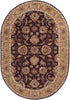 Surya Caesar CAE-1024 Eggplant Area Rug 6' x 9' Oval