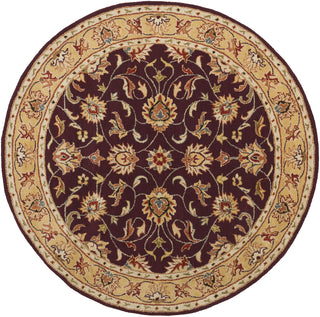 Surya Caesar CAE-1024 Eggplant Area Rug 6' Round