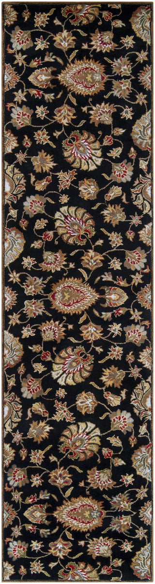 Surya Caesar CAE-1027 Charcoal Area Rug 2'6'' x 8' Runner