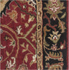 Surya Caesar CAE-1031 Burgundy Hand Tufted Area Rug 16'' Sample Swatch