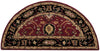 Surya Caesar CAE-1031 Burgundy Area Rug 2' x 4' Hearth