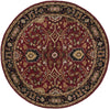 Surya Caesar CAE-1031 Burgundy Area Rug 6' Round