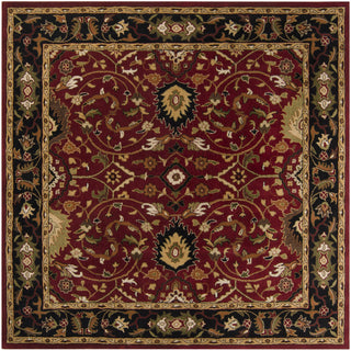 Surya Caesar CAE-1031 Burgundy Area Rug 8' Square