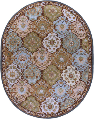 Surya Caesar CAE-1032 Charcoal Area Rug 8' x 10' Oval