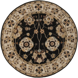 Surya Caesar CAE-1033 Charcoal Area Rug 6' Round