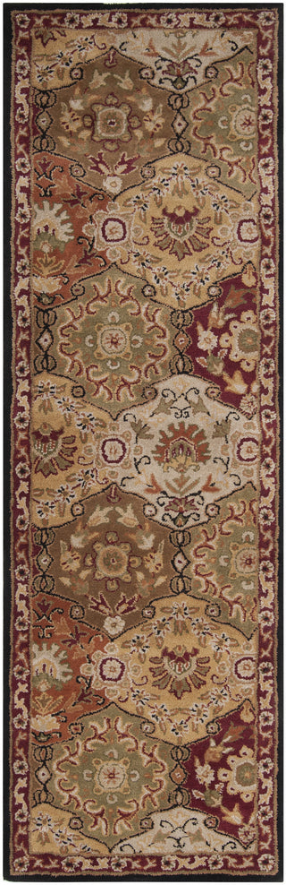 Surya Caesar CAE-1034 Rust Area Rug 2'6'' x 8' Runner