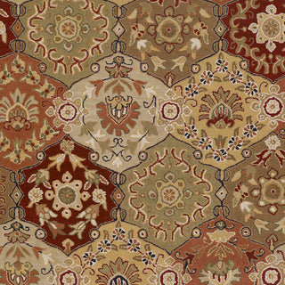 Surya Caesar CAE-1034 Rust Hand Tufted Area Rug Sample Swatch