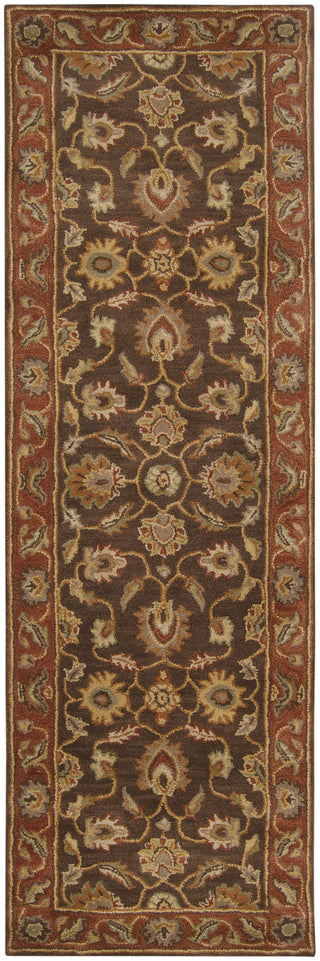 Surya Caesar CAE-1036 Chocolate Area Rug 2'6'' x 8' Runner