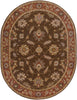 Surya Caesar CAE-1036 Chocolate Area Rug 8' x 10' Oval