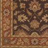 Surya Caesar CAE-1036 Chocolate Hand Tufted Area Rug Sample Swatch