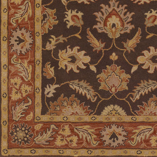 Surya Caesar CAE-1036 Chocolate Hand Tufted Area Rug Sample Swatch