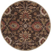 Surya Caesar CAE-1051 Chocolate Area Rug 4' Round