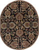 Surya Caesar CAE-1053 Charcoal Area Rug 8' x 10' Oval