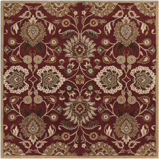 Surya Caesar CAE-1061 Burgundy Area Rug 8' Square