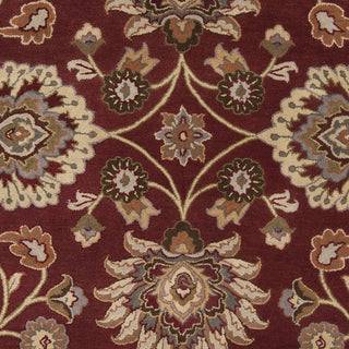 Surya Caesar CAE-1061 Burgundy Hand Tufted Area Rug Sample Swatch