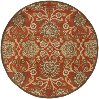 Surya Caesar CAE-1062 Rust Area Rug 6' Round