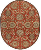 Surya Caesar CAE-1062 Rust Area Rug 8' x 10' Oval