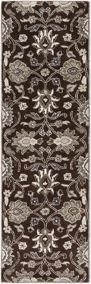 Surya Caesar CAE-1063 Chocolate Area Rug 2'6'' X 8' Runner