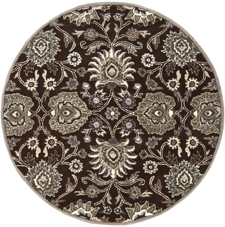 Surya Caesar CAE-1063 Chocolate Area Rug 6' Round