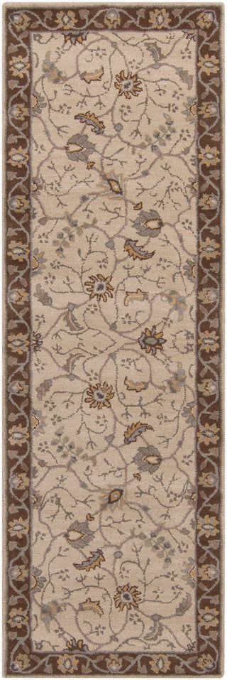 Surya Caesar CAE-1082 Beige Area Rug 2'6'' x 8' Runner