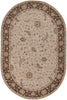 Surya Caesar CAE-1082 Beige Area Rug 6' x 9' Oval