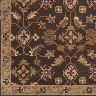 Surya Caesar CAE-1083 Chocolate Hand Tufted Area Rug Sample Swatch