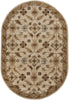 Surya Caesar CAE-1084 Beige Hand Tufted Area Rug 6' X 9' Oval