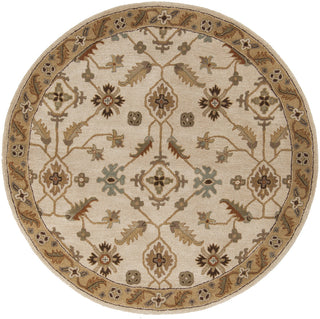 Surya Caesar CAE-1084 Beige Area Rug 6' Round