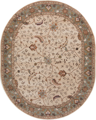 Surya Caesar CAE-1088 Beige Area Rug 8' x 10' Oval