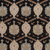 Surya Caesar CAE-1092 Black/Brown Hand Tufted Area Rug Sample Swatch
