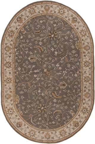 Surya Caesar CAE-1093 Moss Area Rug 6' x 9' Oval