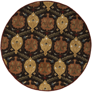 Surya Caesar CAE-1094 Mocha Area Rug 6' Round