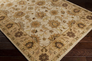 Surya Caesar CAE-1099 Tan Hand Tufted Area Rug 5x8 Corner