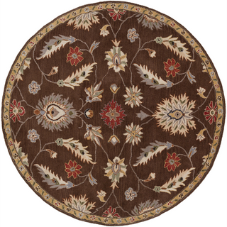 Surya Caesar CAE-1103 Chocolate Area Rug 6' Round