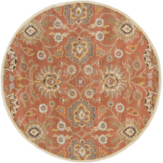 Surya Caesar CAE-1107 Rust Area Rug 6' Round